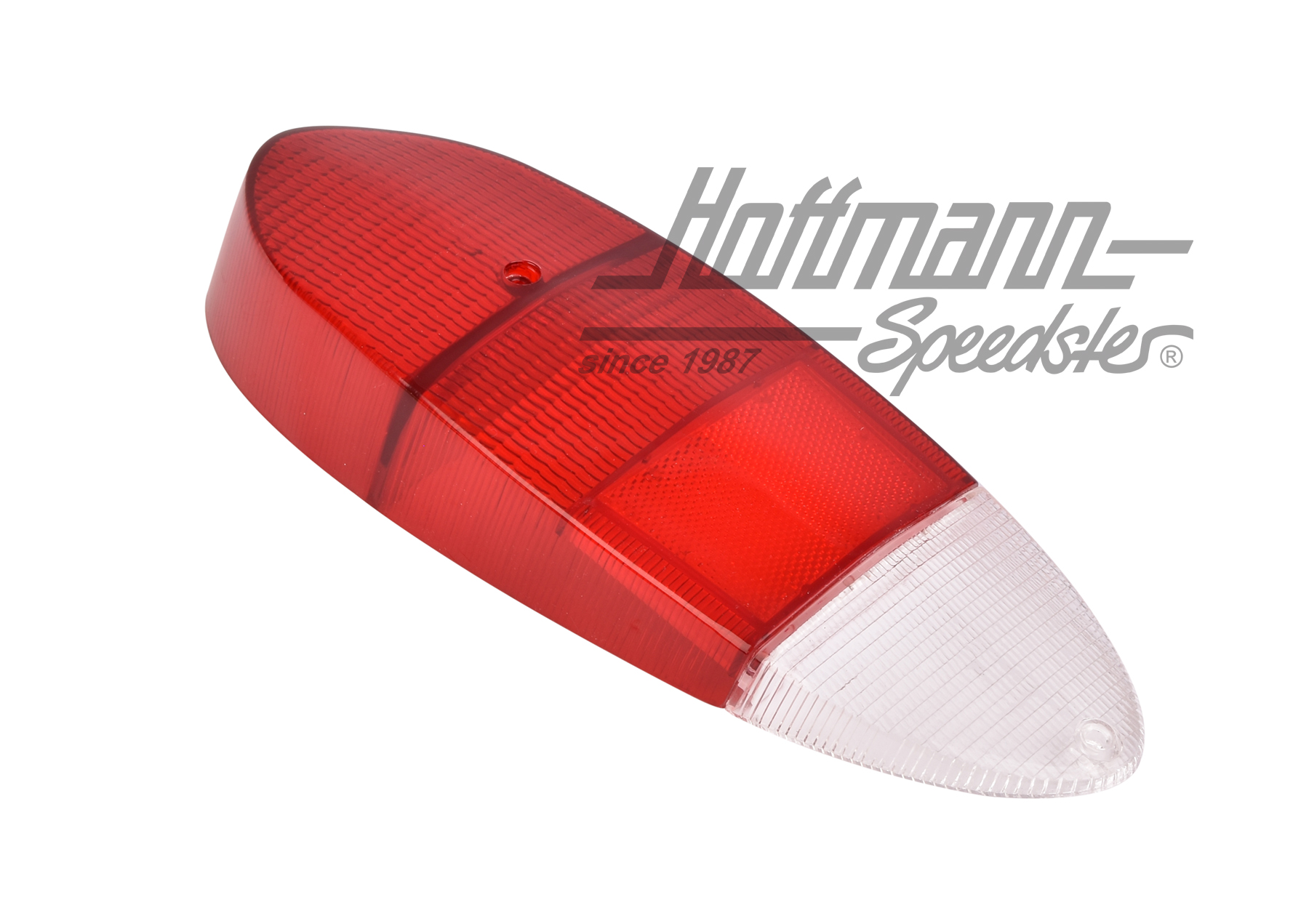 Tulipa piloto trasero, roja/blanca, Karmann Ghia/Tipo 3                                             