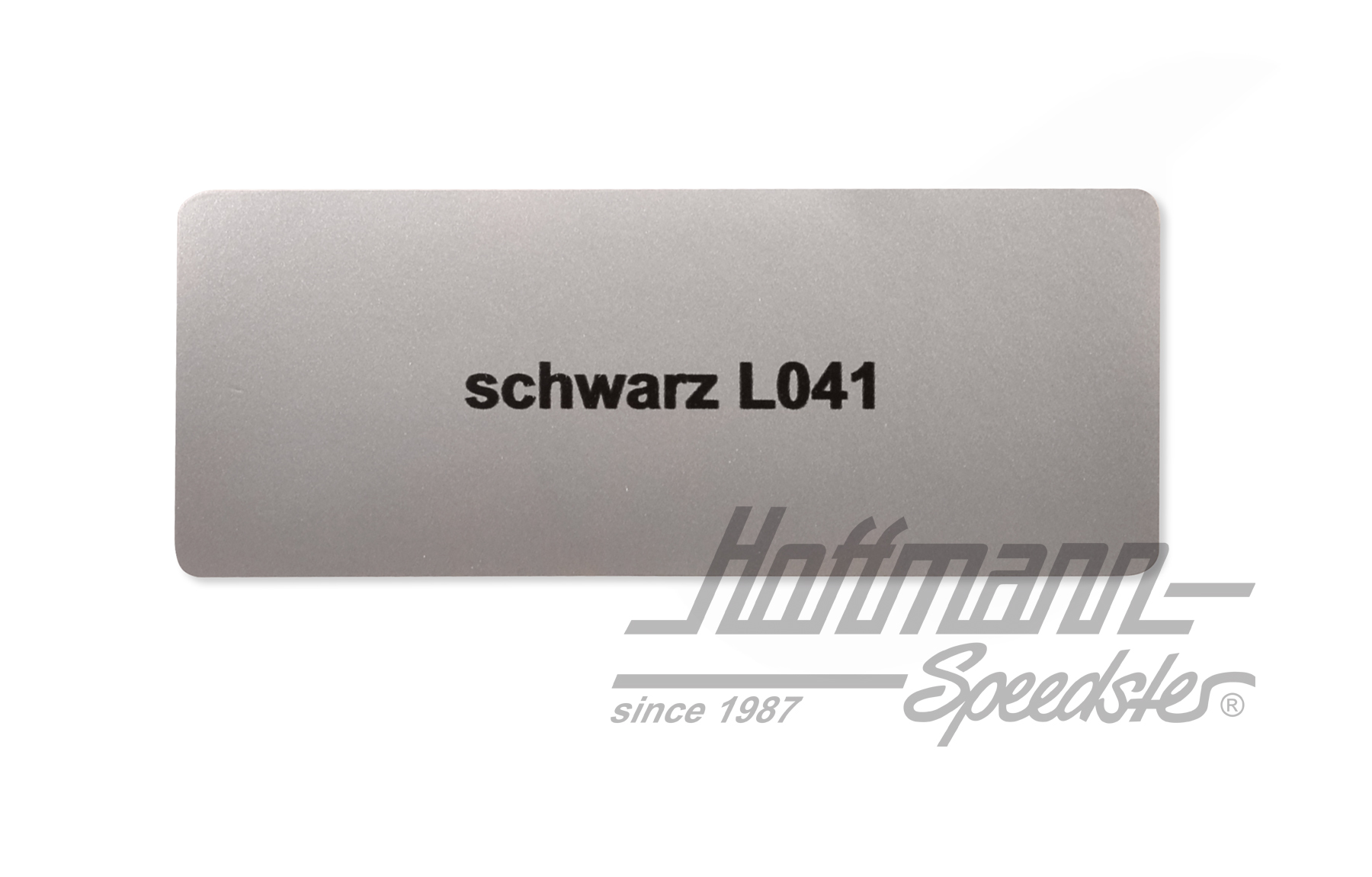 Pegatina, número de color L041, negro | L041 | 021-0180-01