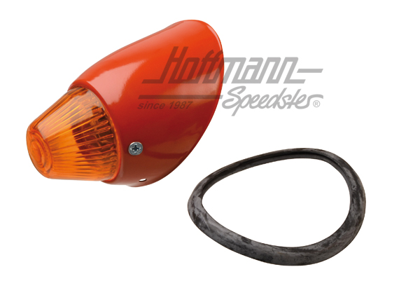 Intermitente, completo, -7.57, EE.UU., naranja, izquierdo | 111 953 041 A | 020-4456-41