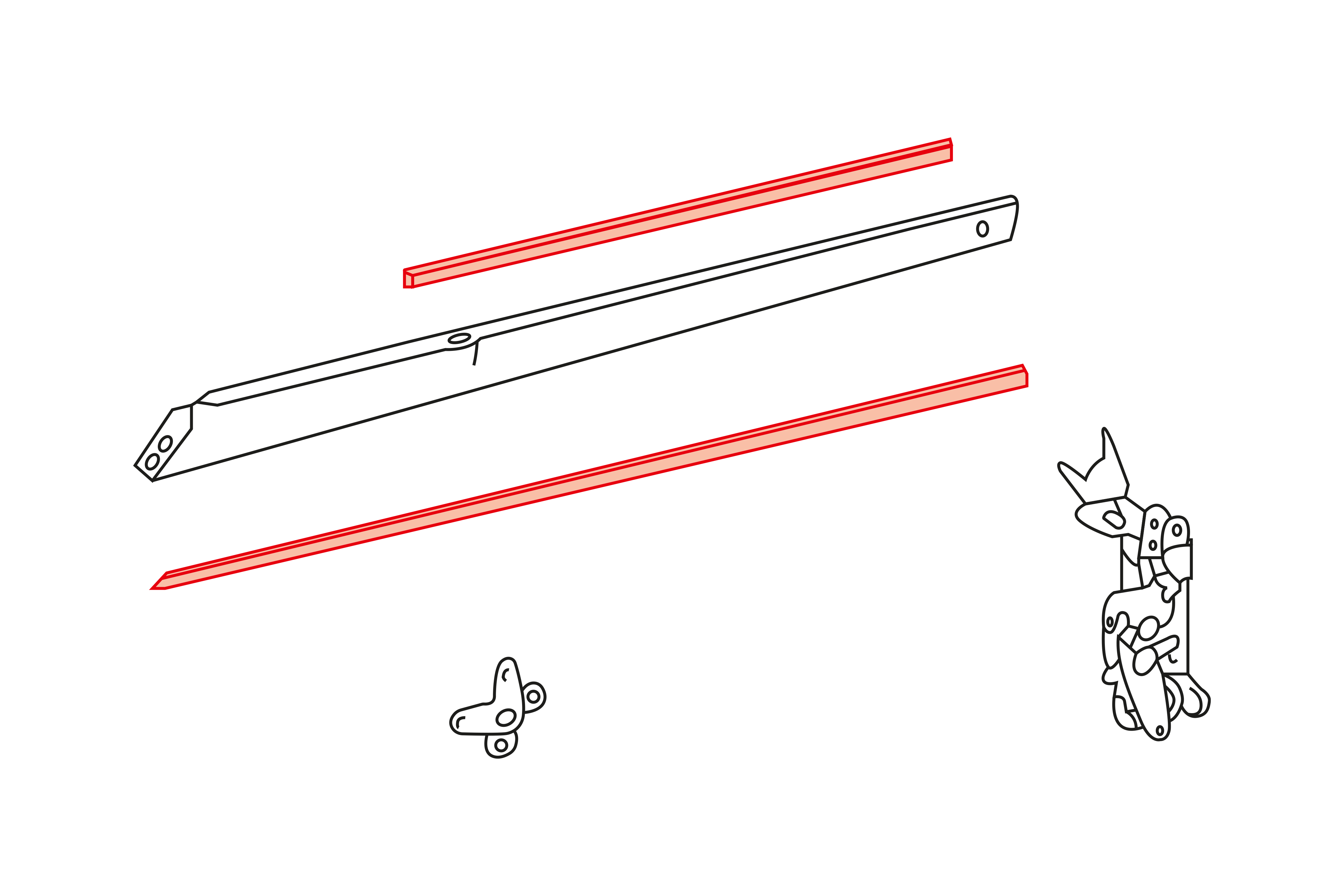 Juego de molduras, tablero de instrumentos, 911/912, 65-68                                          