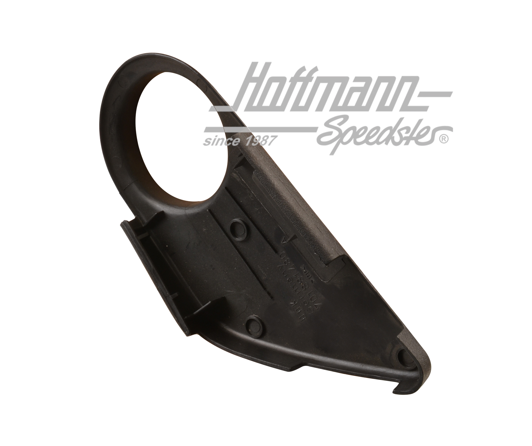 Embellecedor, ajuste del asiento, con agujero, dcha.                                                