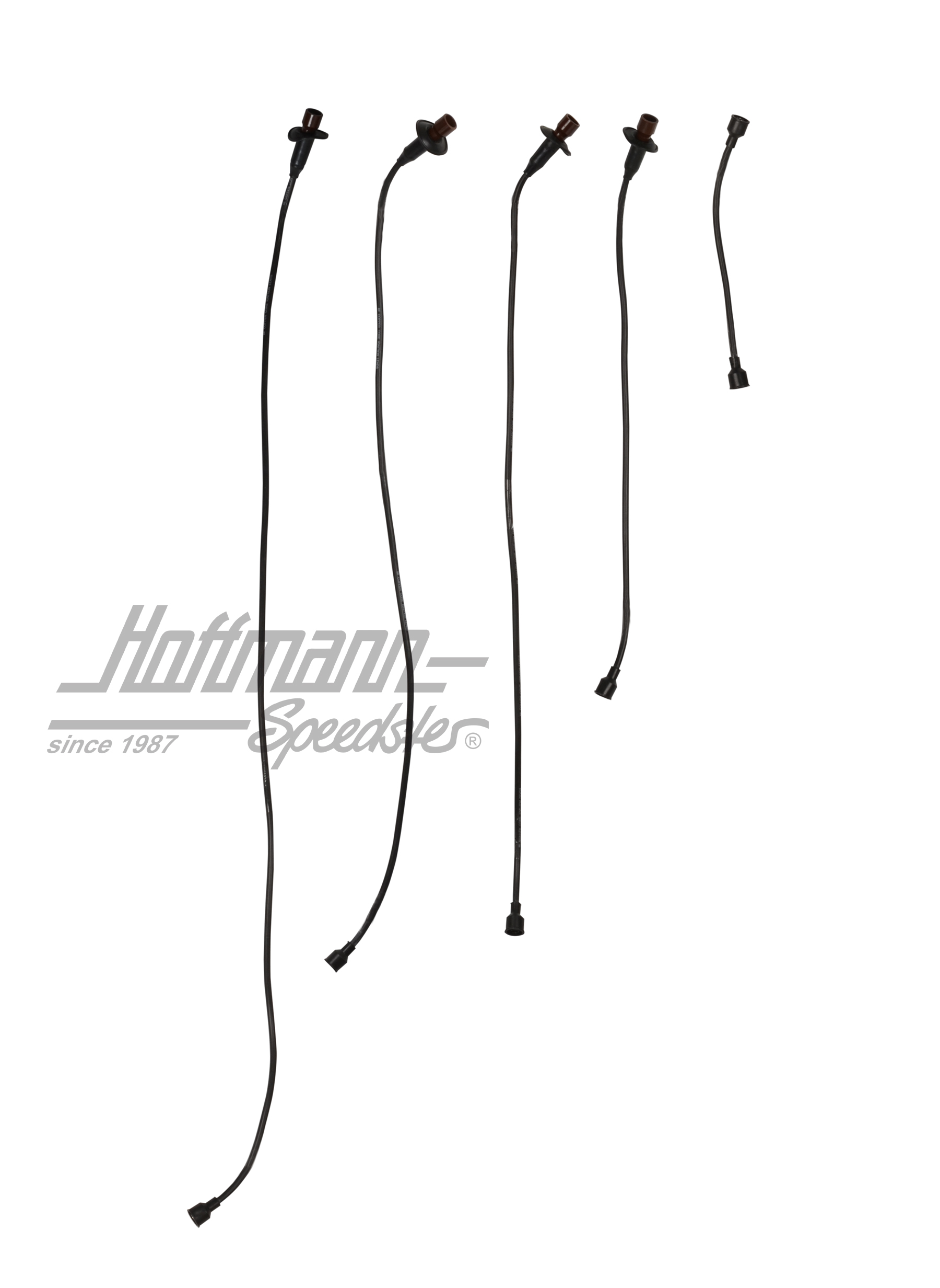 Juego de cables de encendido, negro, 356/912, Calidad Superior                                      