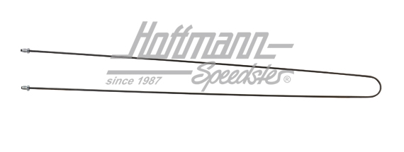 Tubería de freno, 1710 mm | 1035.7103.7103/1710 | 020-4076-71