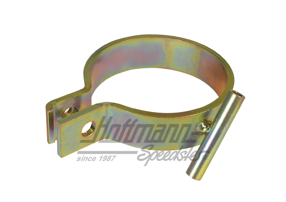 Abrazadera, tubo flessibile
 / caja para clapetas de calefación, izquierda                         