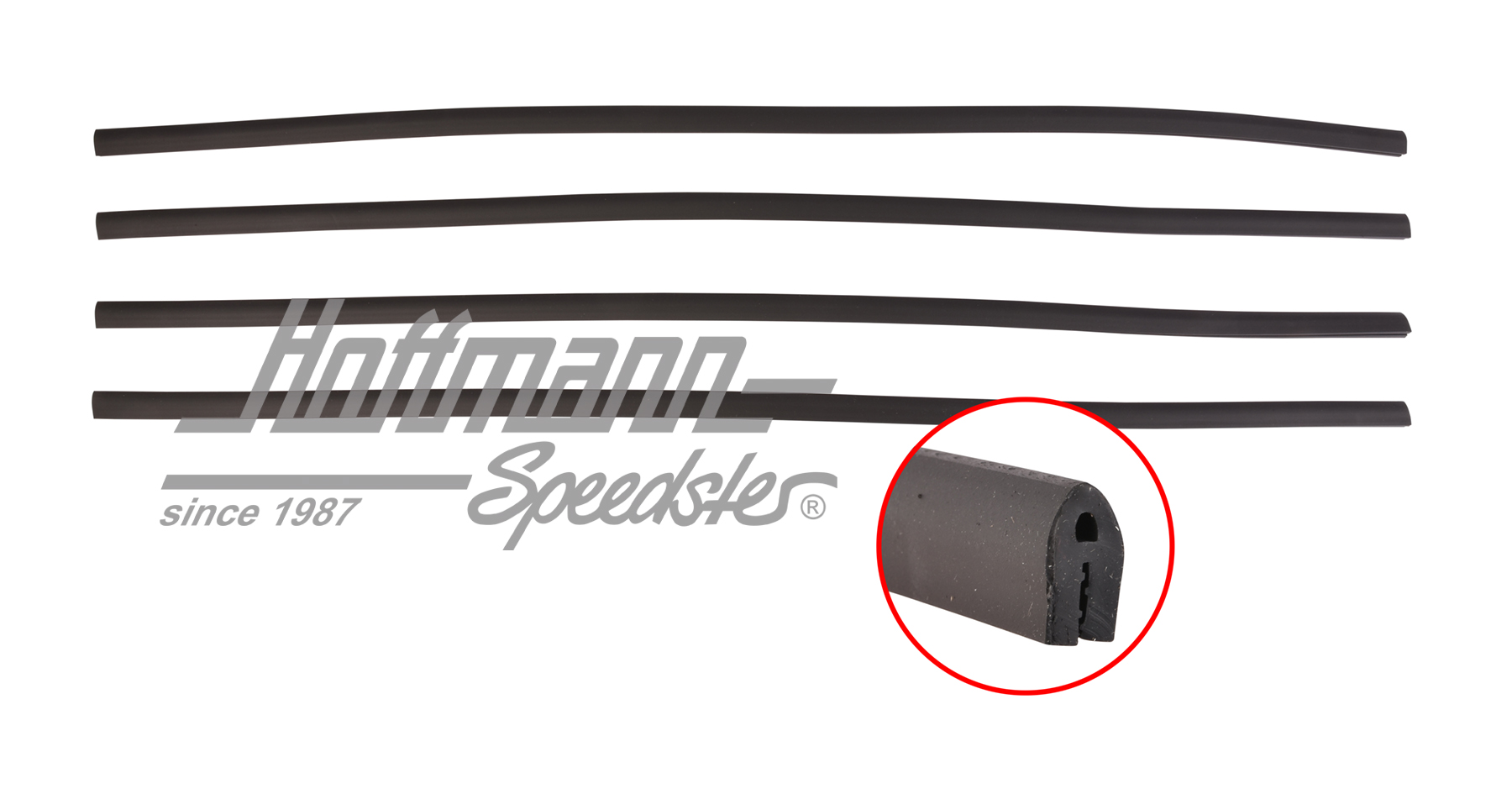 Juntas, ventilación, panel lateral, 61-65 | 361 821 333 | 069-8084-08