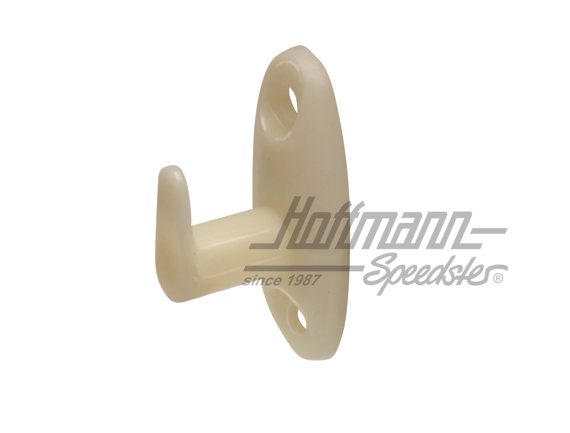 Gancho para cinturón de seguridad, Cabriolet, blanco | 111 857 723 A | 055-5016-12