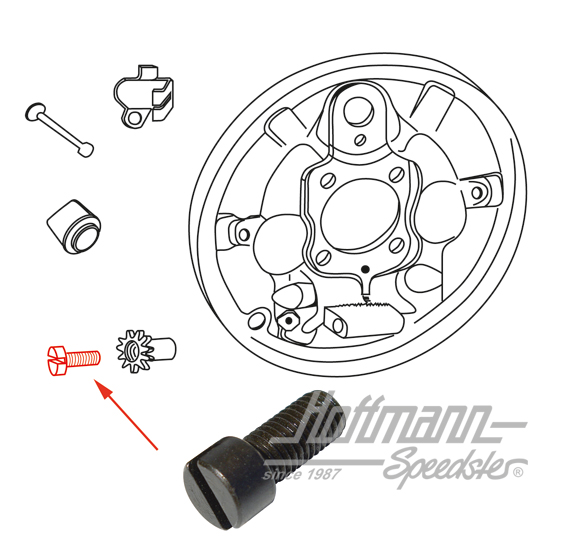 Tornillo de ajuste, -7.64 | 211 609 209 | 020-4067-03