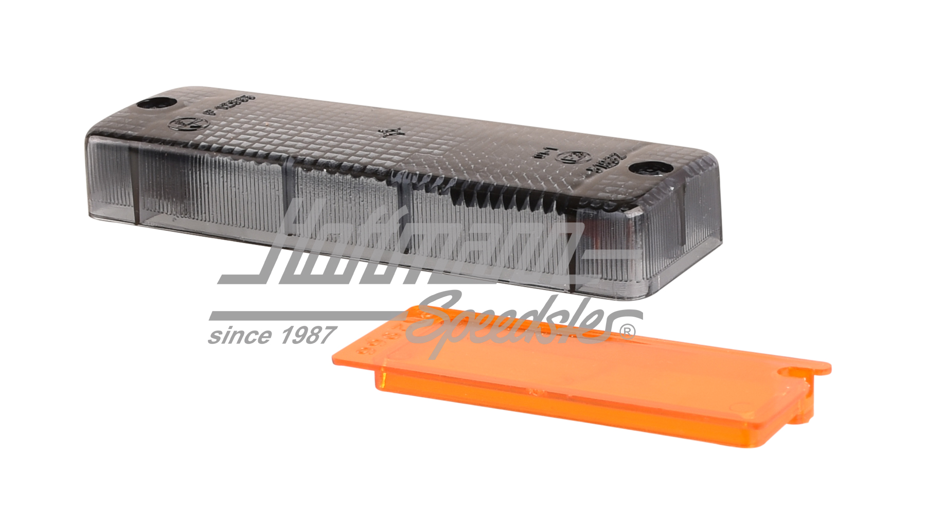 Vidrio del intermitente, Golf 1 Cabriolet, 88-93, negro                                             