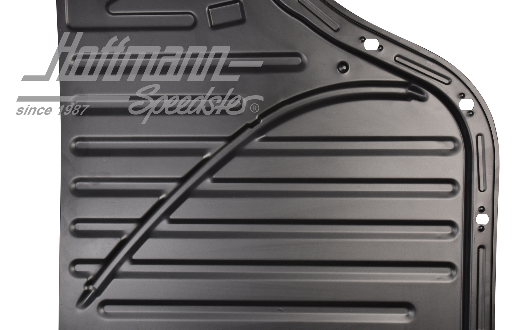 Mitad de placa de fondo, Karmann Ghia/Tipo 181, derecho, Calidad Superior                           