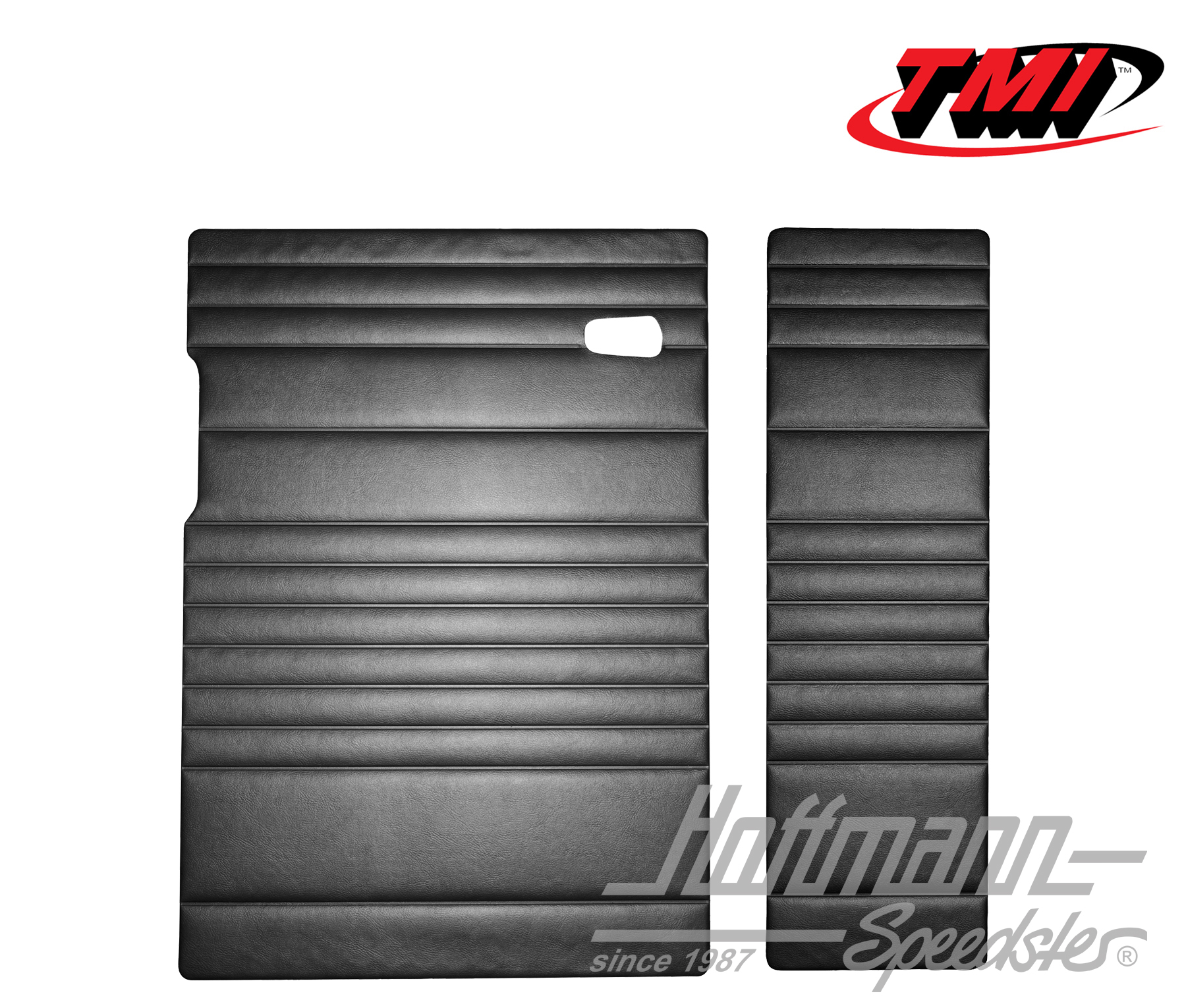 Panel de puerta trasera, doble cabina, 8.67-, negro | 10-2131-11 | 098-0525-01