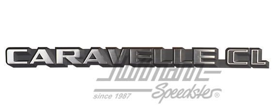 Logotipo, Caravelle CL, posterior | 255 853 689 L | 370-3860-14