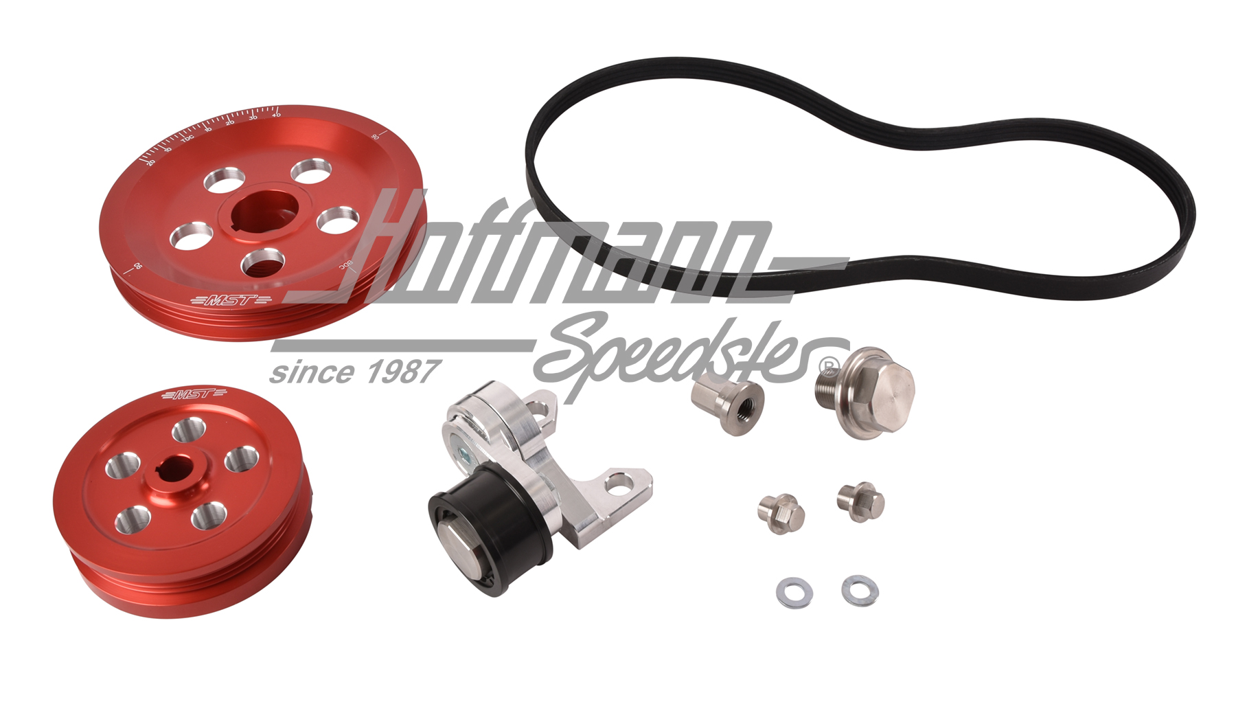 Kit de poleas, MST, rojo | M10400210 | 010-1073-06