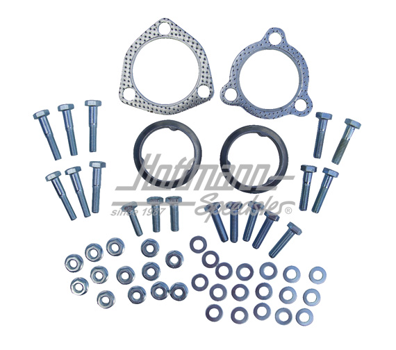Kit de montaje, escape, Furgoneta T3, 1.9-2.1 Motor WBX | VW 35209A | 320-3305