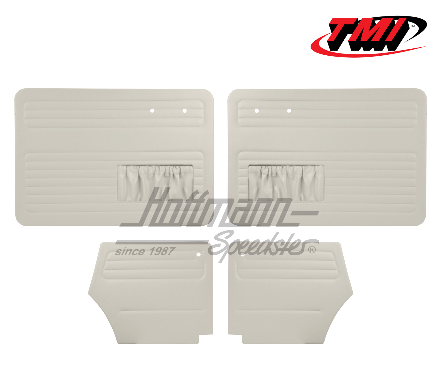 Paneles de puerta y de laterales, Escarabajo Cabriolet, 55-64, blanco | 10-1327-20 | 055-7550