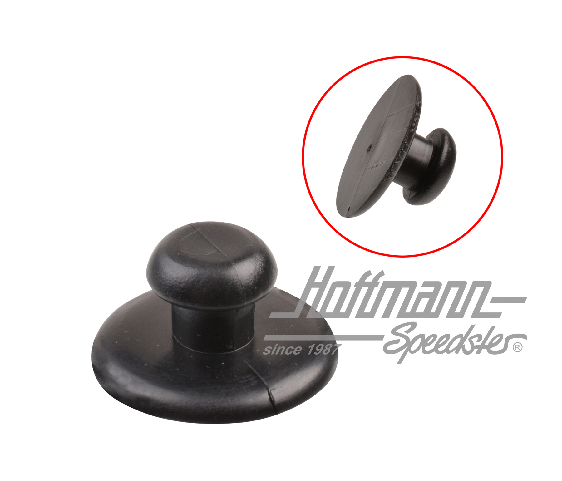 Botón, estera de goma, espacio de carga
 | 255 863 981  041 | 360-1130