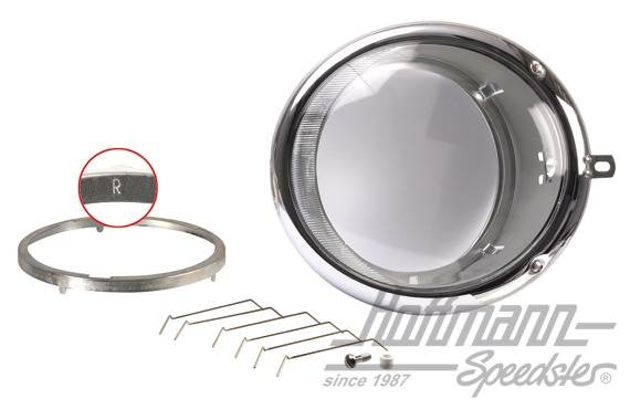 Faro, Furgoneta T1, EE.UU, derecha | 211 941 038 C | 086-2140-02