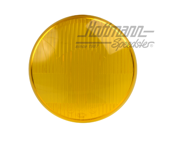 Cristal de faro, Karmann Ghia, 8.55-7.60, Hella, amarillo                                           