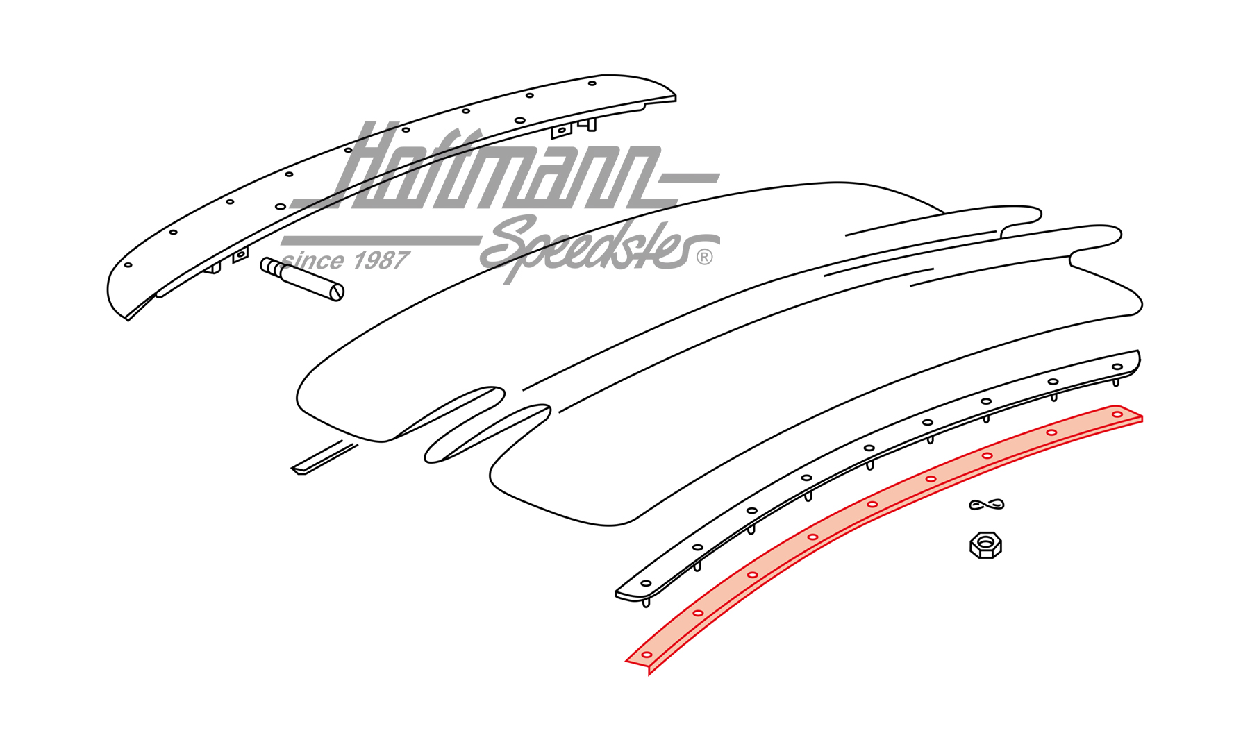 Listón de refuerzo, interior, soporte de sujeción, 7.56-7.67                                        