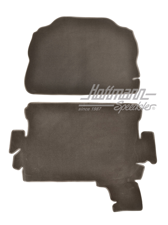 Juego de alfombrillas, maletero, 1303, gris |  | 026-6623