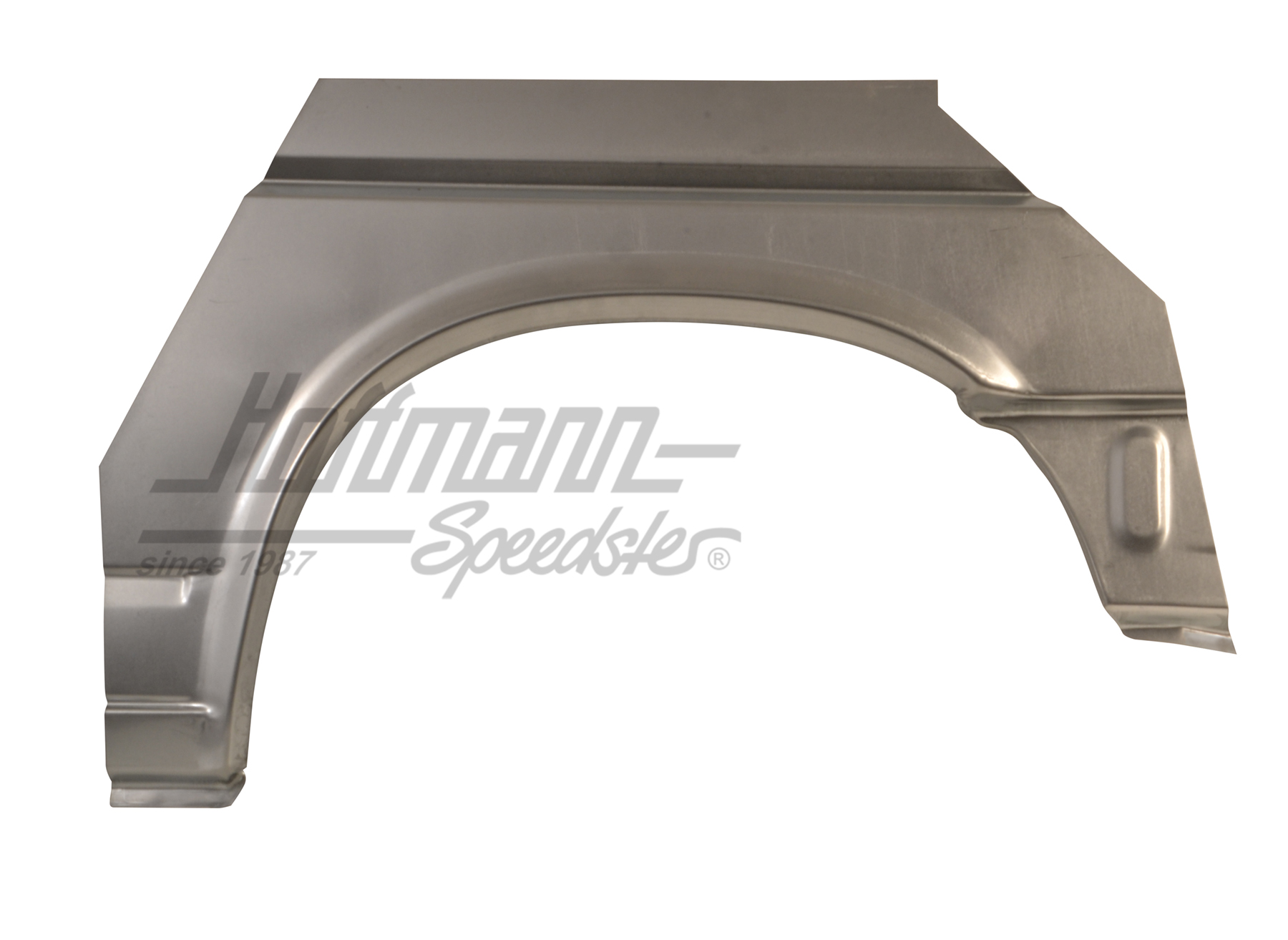 Chapa de reparación, paso de rueda, posterior, izqda. (larga)                                       