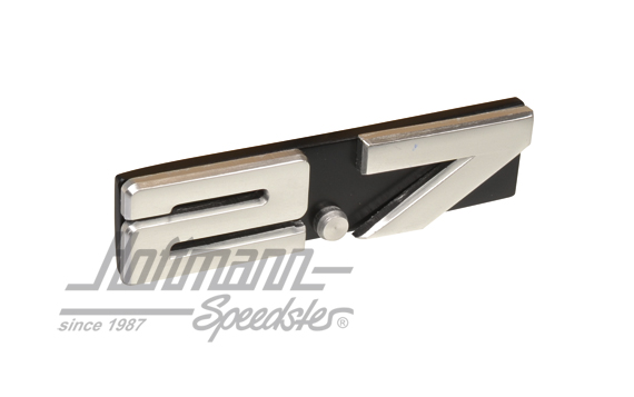 Logotipo, 2.7, rejilla de ventilación posterior                                                     