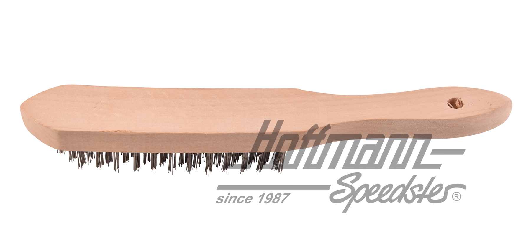 Cepillo manual, alambre de acero, 5 filas                                                           