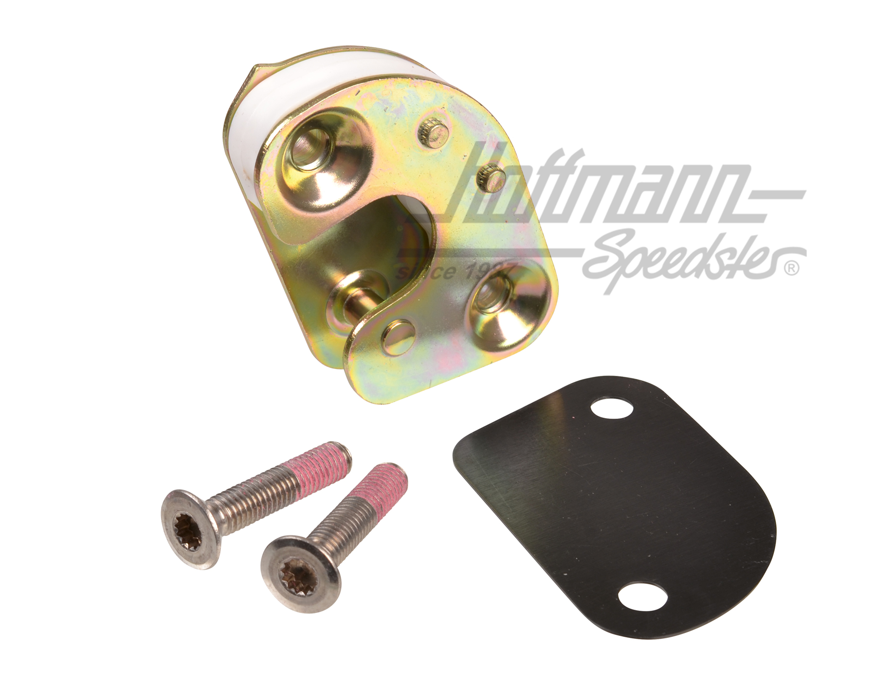 Juego de placa de cierre, Porsche 911 ,73-94, dcha. (amarillo) | 911 531 702 02 Satz | 511-0247-12