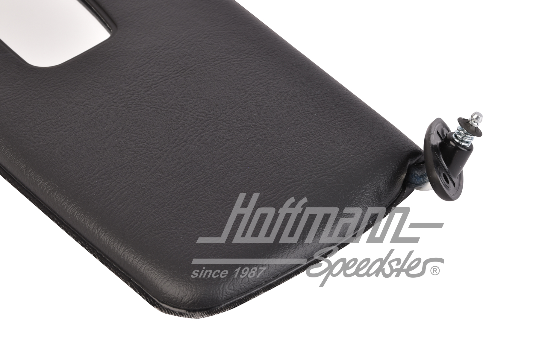 Viseras parasol, espejo, Tipo 3, negras                                                             