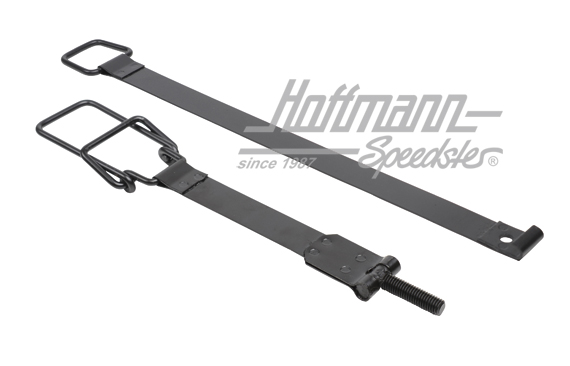 Cinta tensora de batería, 912, larga, negra | 902 611 022 00 | 580-1140-04