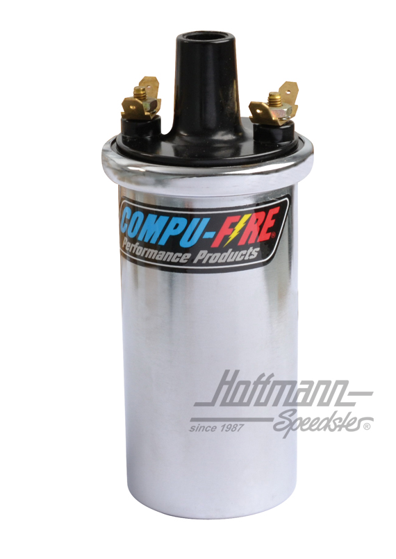 Bobina de encendido, 35.000 voltios, COMPU-FIRE, cromada | AC 905525 | 020-0402-30