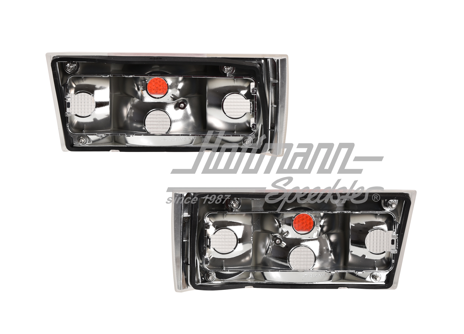 Pilotos traseros, Golf 1, 74-93, blanco/rojo                                                        