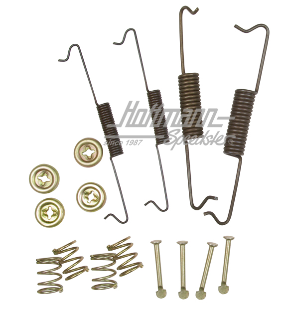 Kit de montaje, zapatas de freno anterior, 12-1500,8.64- | 111 609 071 | 020-4050