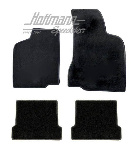Alfombrillas, negro, de 4 piezas, Polo .94- |  | 200-6060