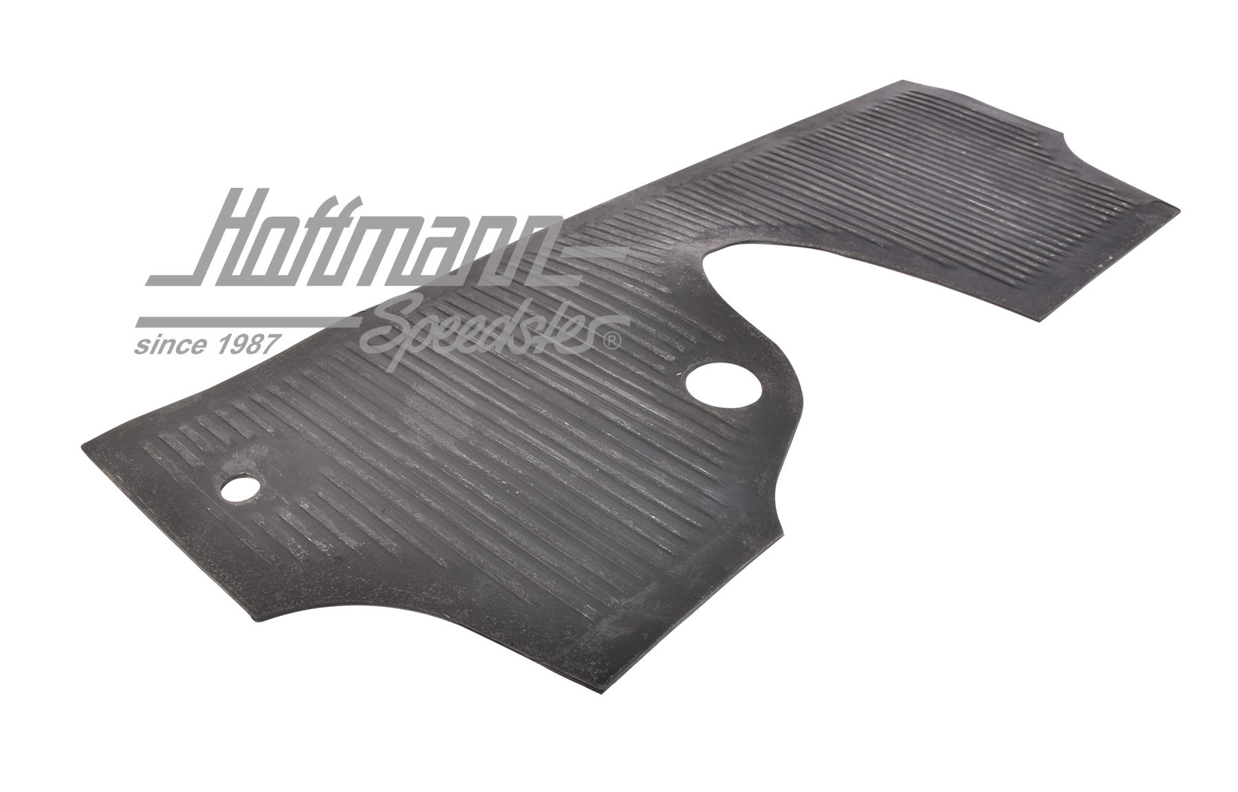 Estera de goma, chapa antisalpicaduras, -7.59, negro                                                