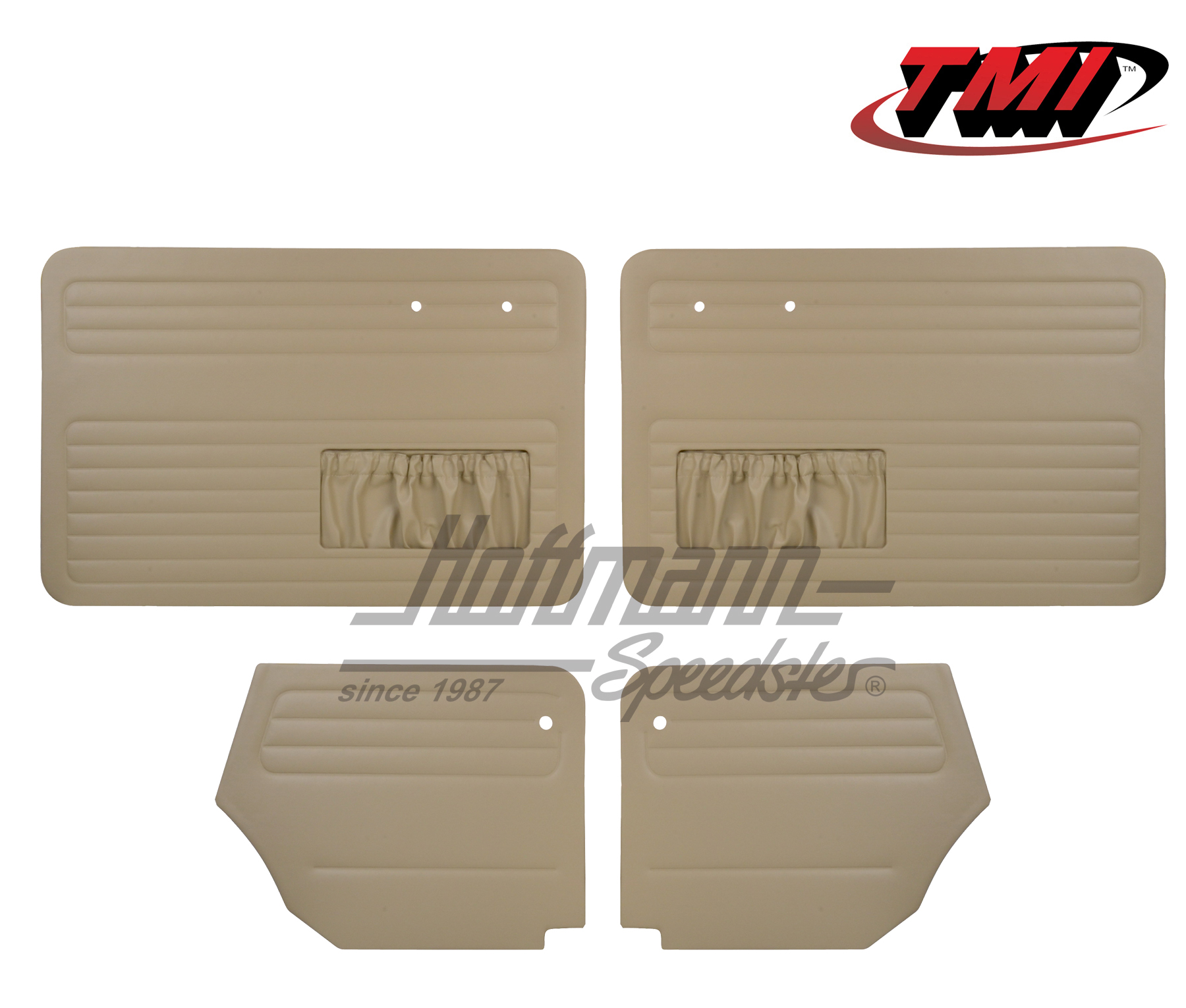 Paneles de puerta y de laterales, Escarabajo Cabriolet, 64-66, beige | 10-1328-14 | 055-7565