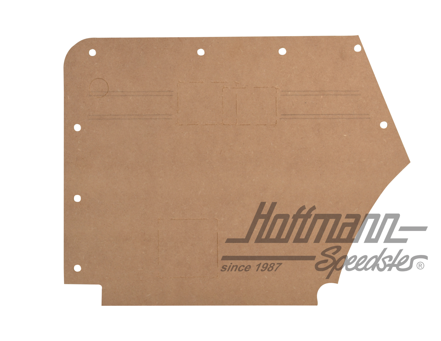 Panel lateral, Escarabajo Cabriolet, 8.72-, desnudo | 137910 | 055-7590-18