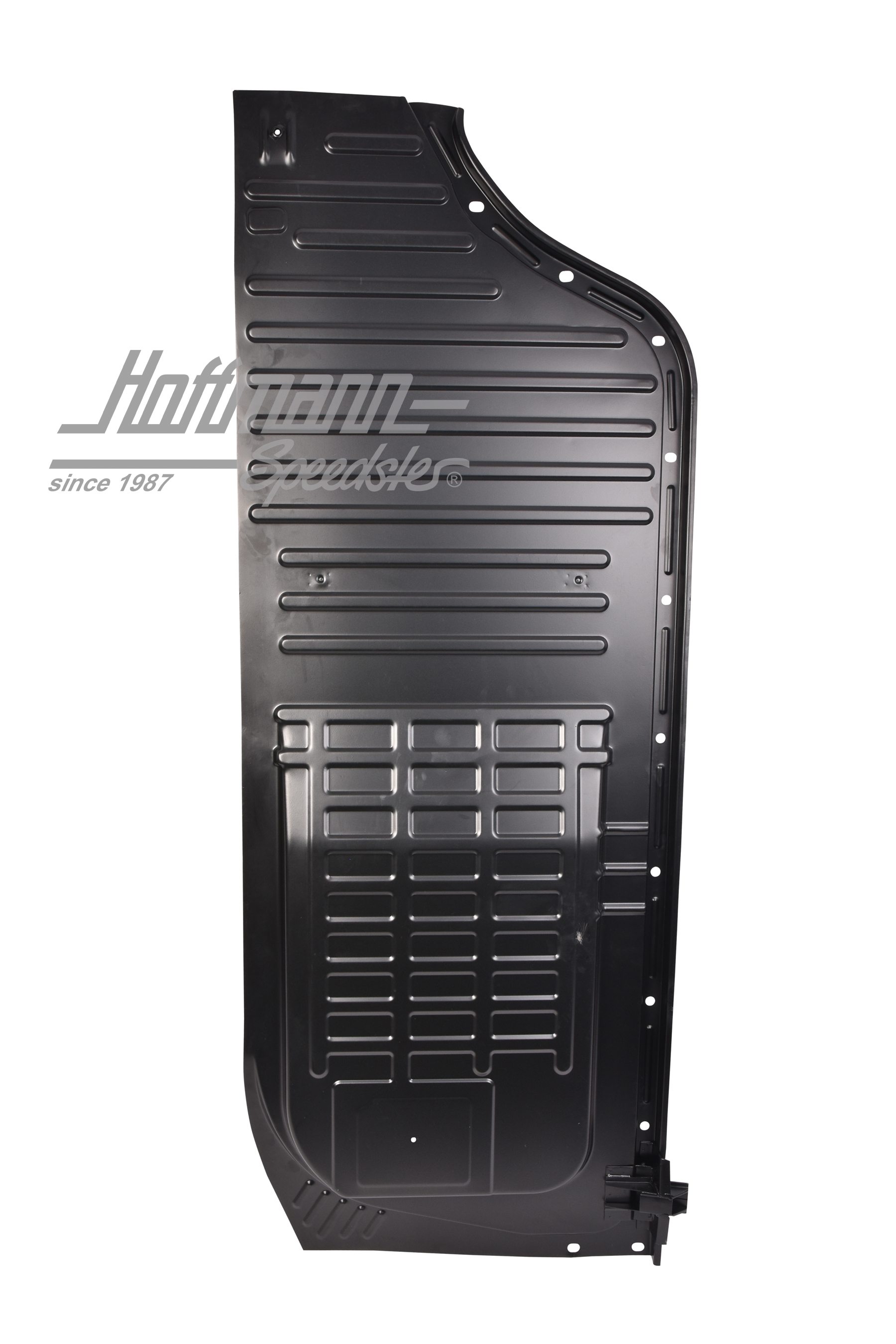 Mitad de placa de fondo, Karmann Ghia, 8.55-7.63, izquierdo, Calidad Superior                       