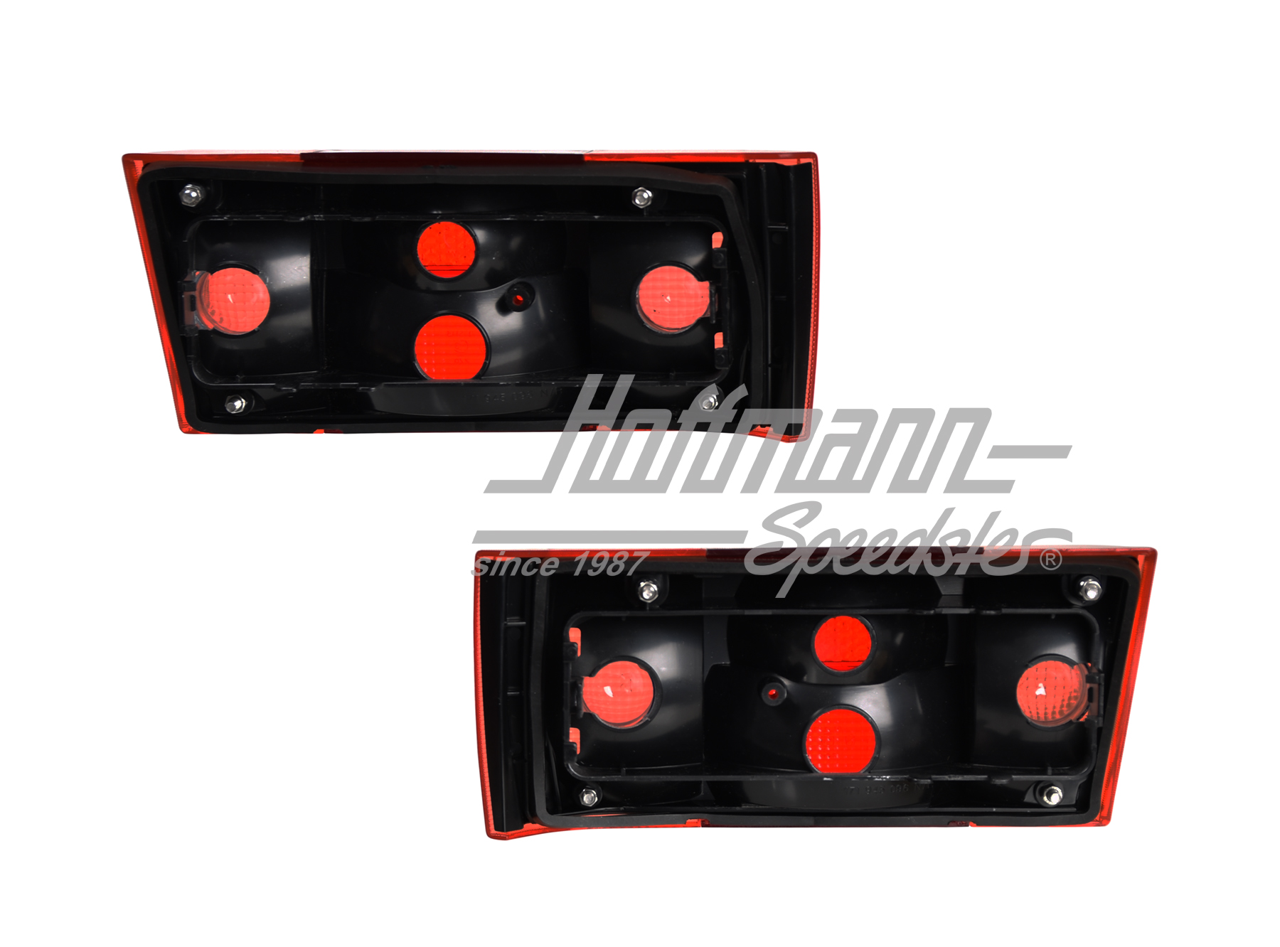 Pilotos traseros, Golf 1, 74-93, rojo                                                               