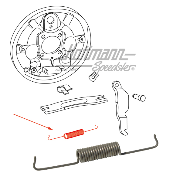 Resorte, grueso, eje delantero | 113 609 301 B | 020-4073