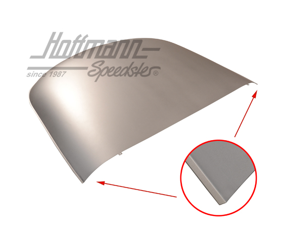 Chapa de reparación, techo, 1/4 anterior, 3.55-7.67                                                 