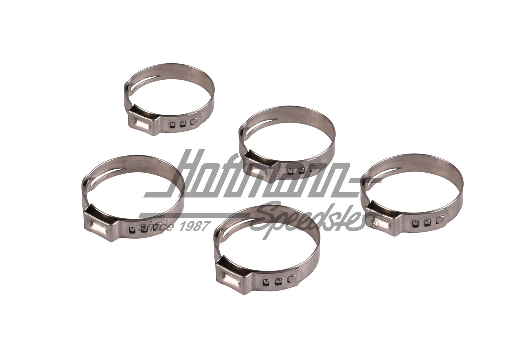 Abrazaderas de una oreja, ajustable, 25.4-28.6mm | --- --- --- | 020-0505-42