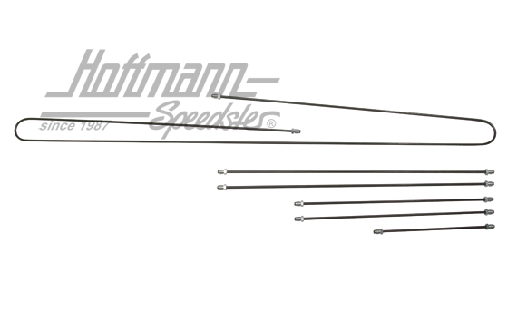 Kit de tubería de freno, Tipo 181, brazo oblícuo |  | 080-4030-07