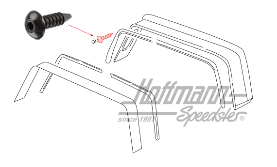 Tapón, junta soporte Targa,  74-98                                                                  