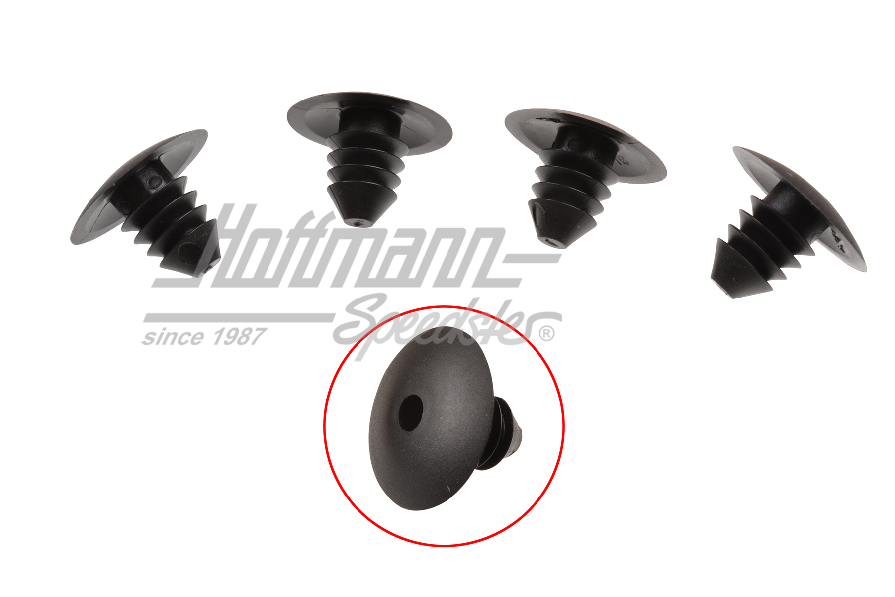 Clip, revestimiento de maletero, Golf 2
 | 191 867 199  01C | 208-1160