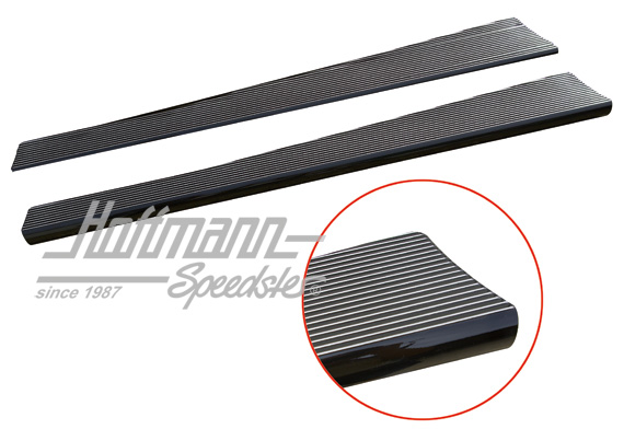 Estribos, aluminio, plateado / negro pulido | AC 898 831 | 020-2106