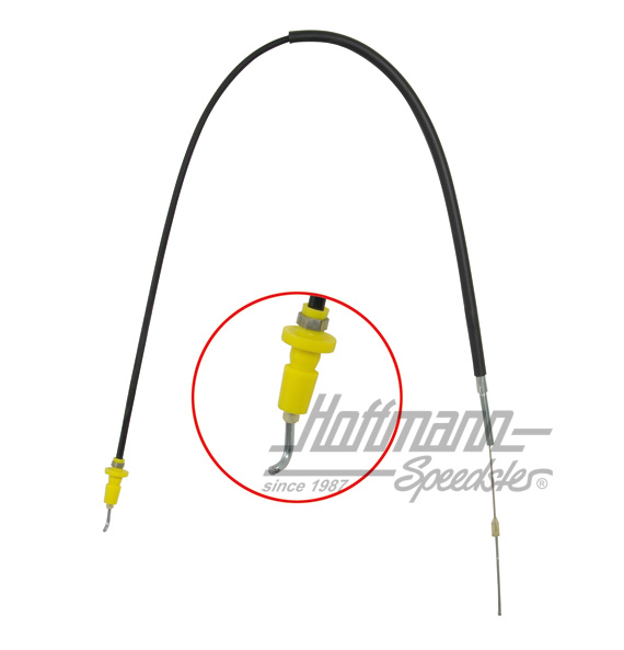 Cable de acelerador, Golf 1, 1.5-1.6, -12.77 | 531 721 555 F | 170-1515