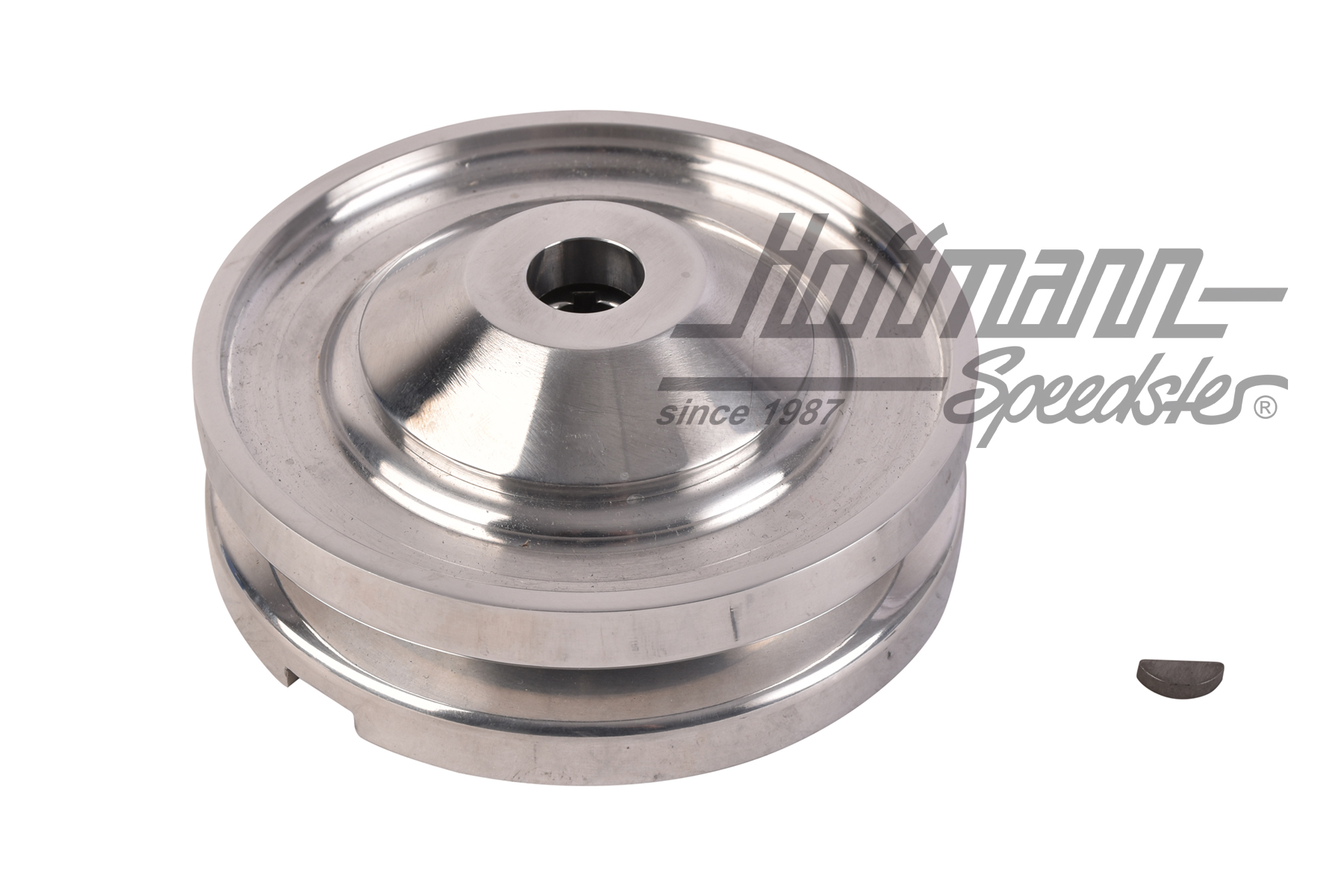 Polea de alternador, 12V, Billet cromada | 16-9707 | 010-1161-35