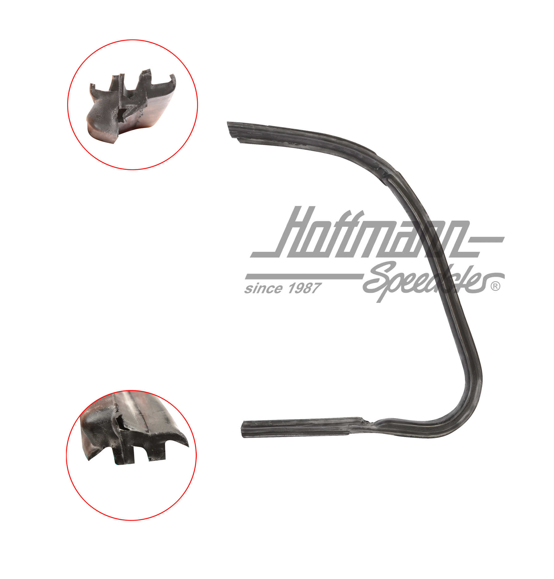 Junta para ventanilla giratoria, derecha, 8.64- | 111 837 626 B | 020-5232