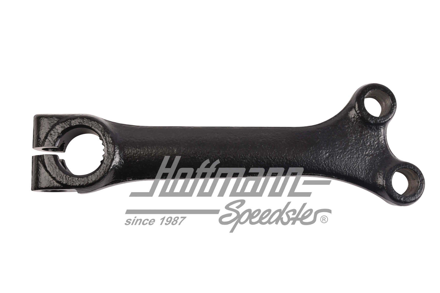 Palanca de dirección, 1.60-12.86, sin tope, negra                                                   