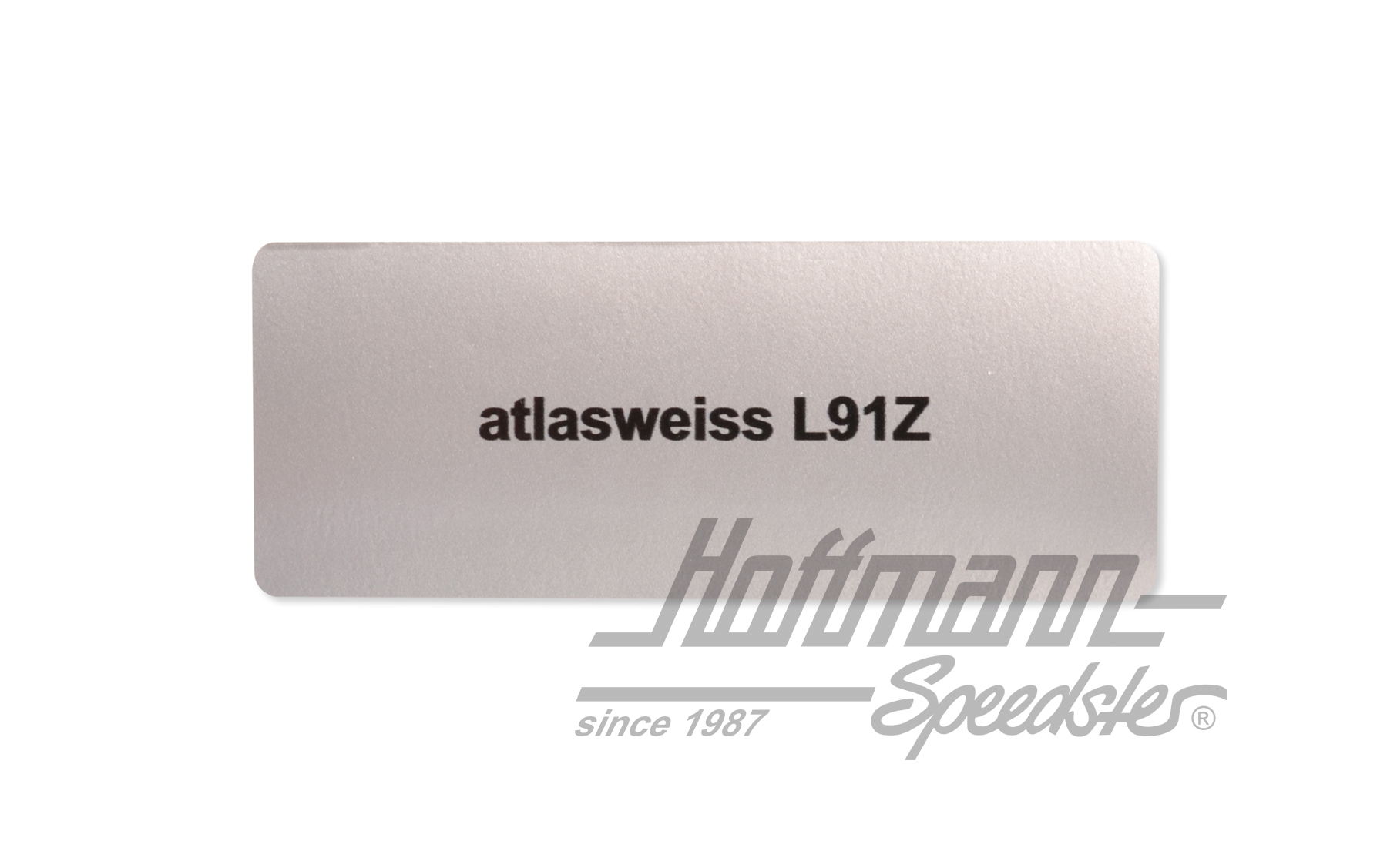 Pegatina, número de color L91Z, blanco atlas | L91Z | 021-0180-23